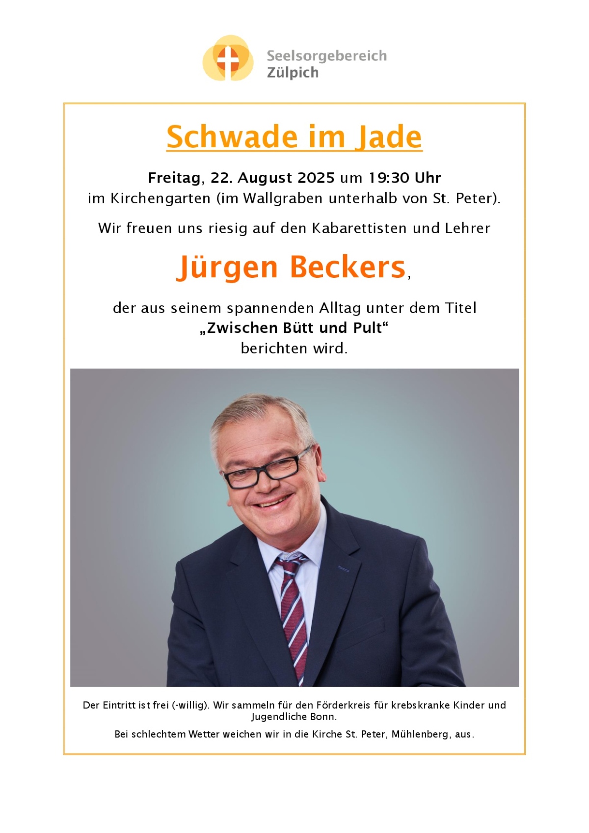 Schwade im Jade - Plakat Beckers