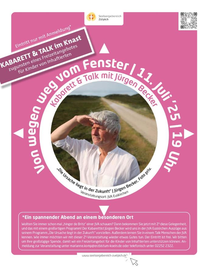 Z³ - WEG - Plakat Veranstaltung